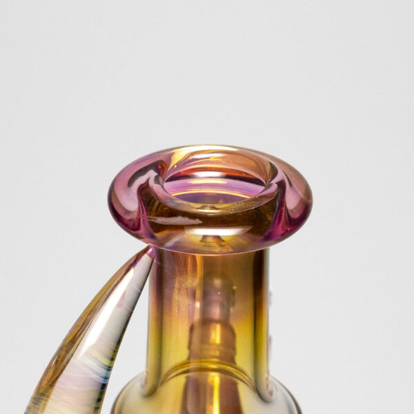Shop Brando - 10mm Fumed Mini Tube - Milky Blue - Red & Blue Wag Millie in australian