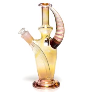 Shop Brando - 10mm Fumed Mini Tube - Dragons Blood - Cane Cluster Millie #2 in australian