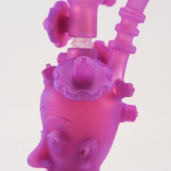 Shop Zach Puchowitz - Punished Pink Slyme Head Concentrate Bubbler in australian