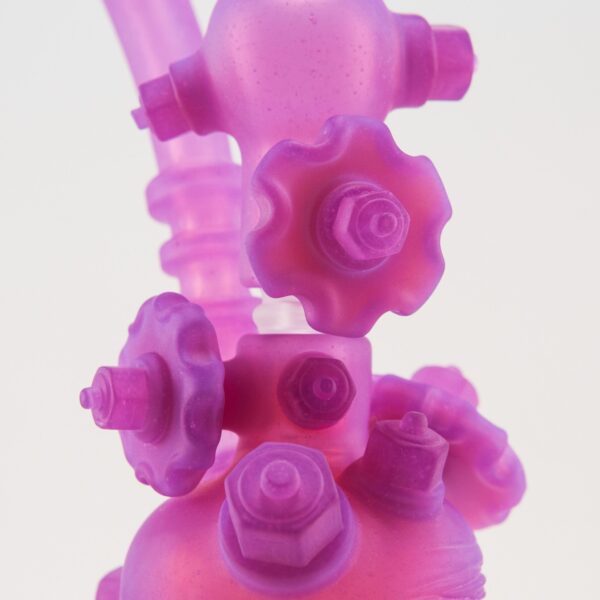 Shop Zach Puchowitz - Punished Pink Slyme Head Concentrate Bubbler in australian