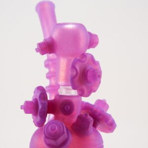 Shop Zach Puchowitz - Punished Pink Slyme Head Concentrate Bubbler in australian
