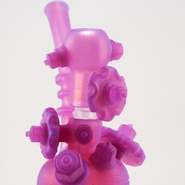 Shop Zach Puchowitz - Punished Pink Slyme Head Concentrate Bubbler in australian