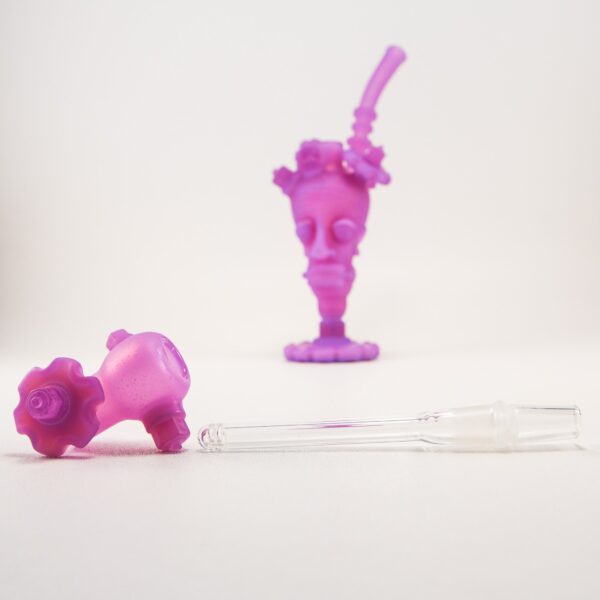 Shop Zach Puchowitz - Punished Pink Slyme Head Concentrate Bubbler in australian