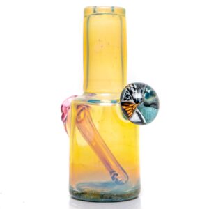 Shop Crunklestein - Tiny Tube - Silver Fumed w/ Karmaline in australian