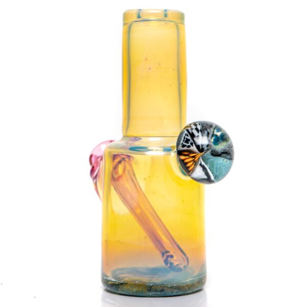 Shop Crunklestein - Tiny Tube - Silver Fumed w/ Karmaline in australian