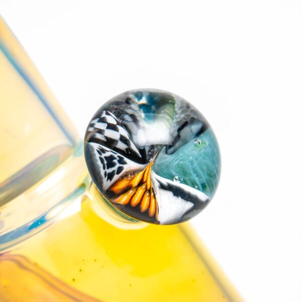 Shop Crunklestein - Tiny Tube - Silver Fumed w/ Karmaline in australian