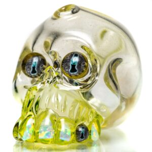 Shop Carsten Carlile x Bluegrass Glass - Skull Shredder - UV Illuminati & Lucy in australian