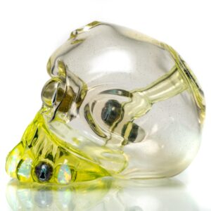 Shop Carsten Carlile x Bluegrass Glass - Skull Shredder - UV Illuminati & Lucy in australian