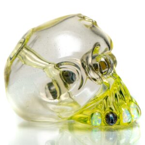 Shop Carsten Carlile x Bluegrass Glass - Skull Shredder - UV Illuminati & Lucy in australian