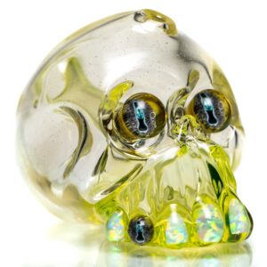 Shop Carsten Carlile x Bluegrass Glass - Skull Shredder - UV Illuminati & Lucy in australian
