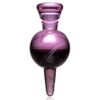 Shop Cripple Hill Glass - Spinner Cap - 25mm - Pink Lollipop & Amethyst in australian