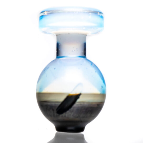 Shop Cripple Hill Glass - Spinner Cap - 20mm - Ghost & Striking in australian