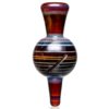 Shop Cripple Hill Glass - Spinner Cap - 25mm - Amber Purple #2 in australian