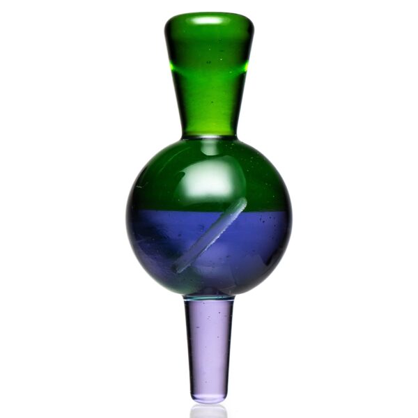 Shop Cripple Hill Glass - Spinner Cap - 25mm - Krippy & Purple Rain in australian