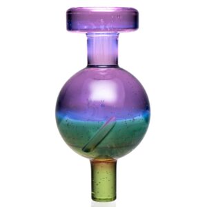 Shop Cripple Hill Glass - Spinner Cap - 25mm - Pink Slyme & CFL Green in australian