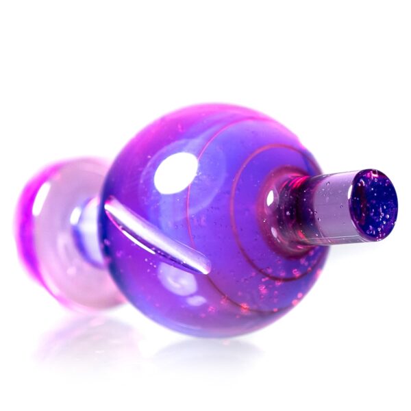 Shop Cripple Hill Glass - Spinner Cap - 25mm - Pink Slyme & CFL Green in australian