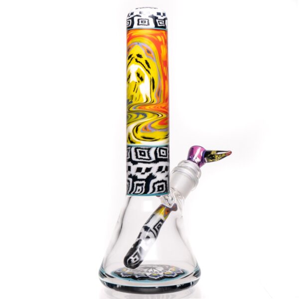 Shop Crunklestein - Millie Mini Beaker - Multi Color w/ Black & White & Agua Azul in australian