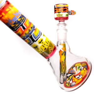 Shop Crunklestein - Millie Mini Beaker - Multi Color w/ Fume & Karma in australian