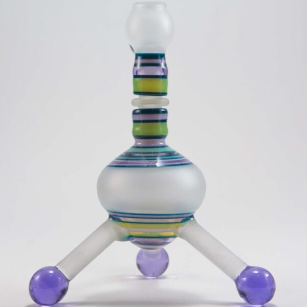 Shop Doug Zolbert - Sandblasted Encalmo Tripod - Pink, Electric Blue, Purple Rain & Slyme in australian