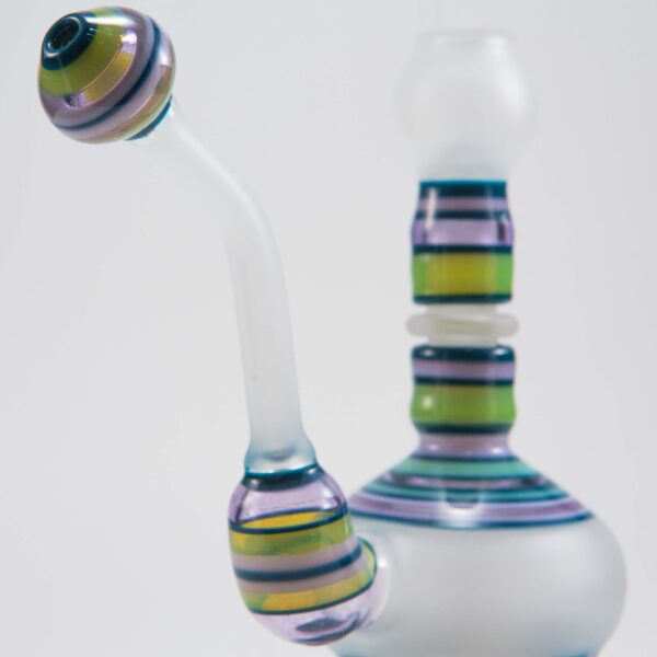 Shop Doug Zolbert - Sandblasted Encalmo Tripod - Pink, Electric Blue, Purple Rain & Slyme in australian