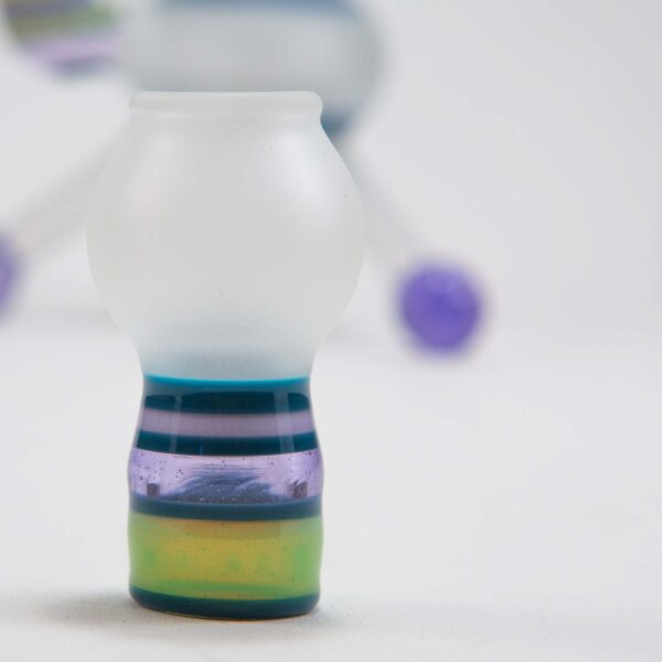 Shop Doug Zolbert - Sandblasted Encalmo Tripod - Pink, Electric Blue, Purple Rain & Slyme in australian