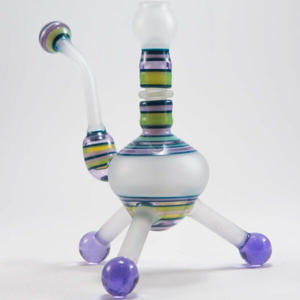 Shop Doug Zolbert - Sandblasted Encalmo Tripod - Pink, Electric Blue, Purple Rain & Slyme in australian