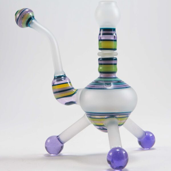 Shop Doug Zolbert - Sandblasted Encalmo Tripod - Pink, Electric Blue, Purple Rain & Slyme in australian
