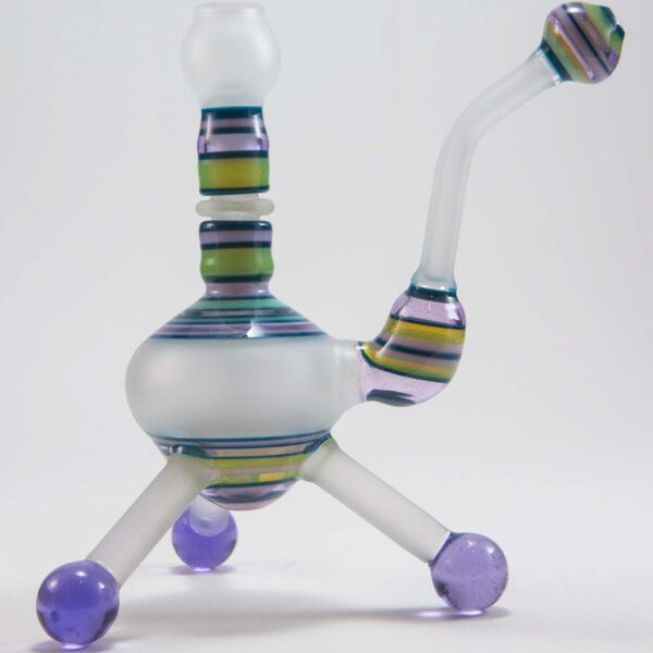 Shop Doug Zolbert - Sandblasted Encalmo Tripod - Pink, Electric Blue, Purple Rain & Slyme in australian