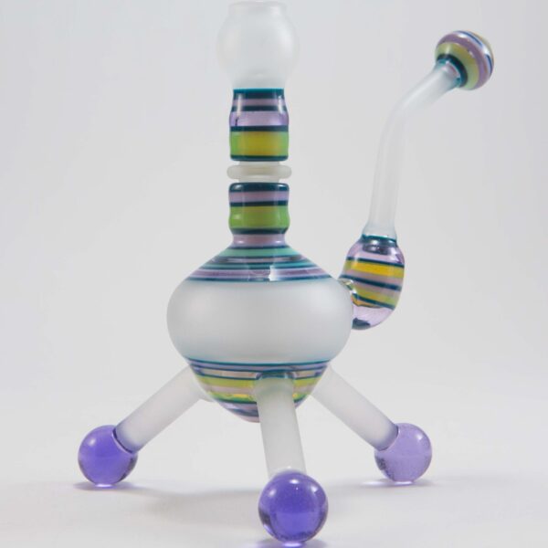 Shop Doug Zolbert - Sandblasted Encalmo Tripod - Pink, Electric Blue, Purple Rain & Slyme in australian