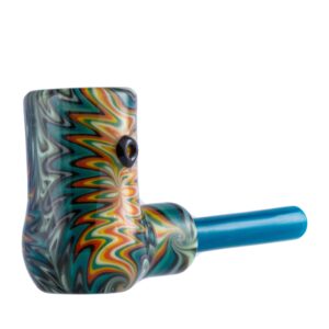 Shop Crush Eye Candy Corn Cob Glass Hand Pipe 4.5" - Vibrant Colors & Unique Design in australian