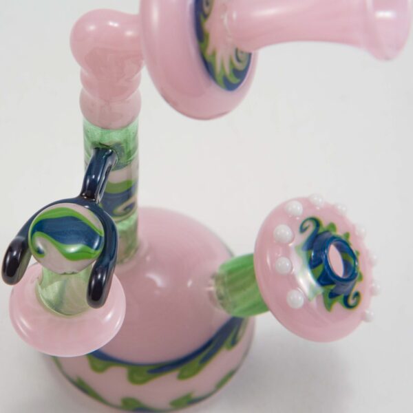 Shop Etai Rahmil - Mini Candiestick Phone - Pink & Green in australian