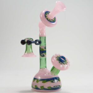 Shop Etai Rahmil - Mini Candiestick Phone - Pink & Green in australian