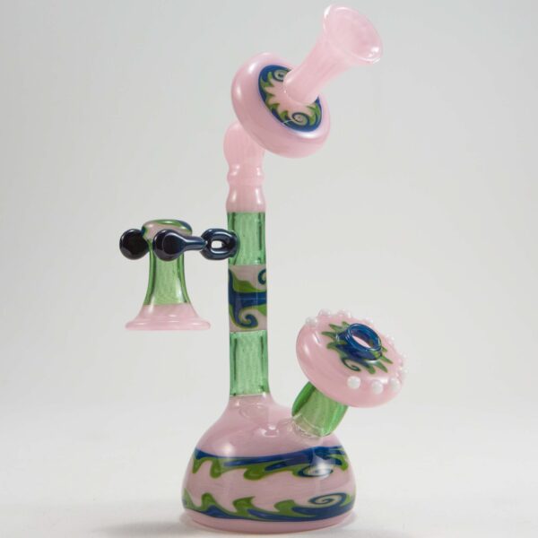 Shop Etai Rahmil - Mini Candiestick Phone - Pink & Green in australian