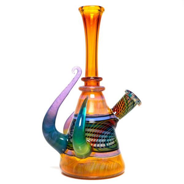 Shop Foggy Mountain - Full Color Worked 3 Horn Tube - Extra Light Yellow in australian