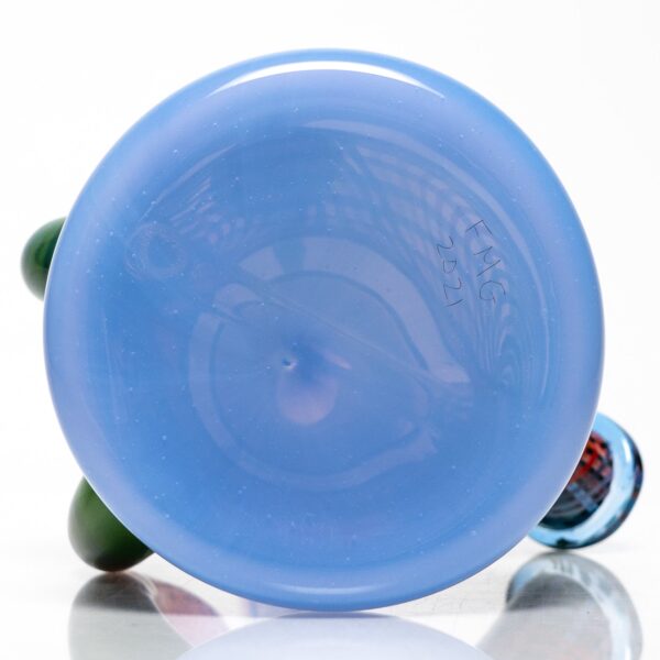 Shop Foggy Mountain - Full Color Worked 3 Horn Tube - Blue Cheese/White in australian