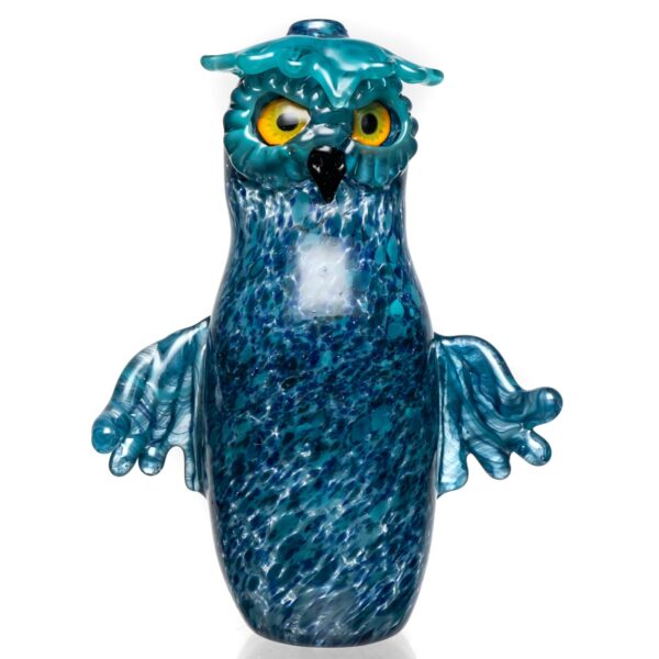 Shop Four Winds Flameworks - Hooter Hand Pipe - Blue Frit in australian