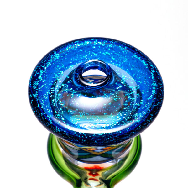 Shop Freeek Glass - Double Terpcycler - Plantphibian & Blue Dichro in australian