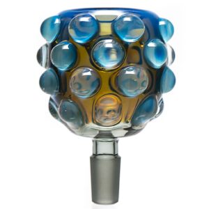 Shop Goo Roo Designs - 24" Hammer Bubbler - Green Blue & Milky Orange in australian