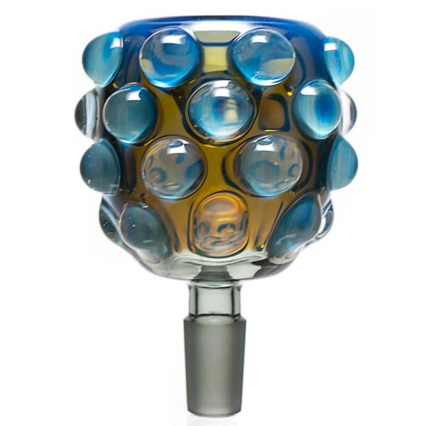 Shop Goo Roo Designs - 24" Hammer Bubbler - Green Blue & Milky Orange in australian