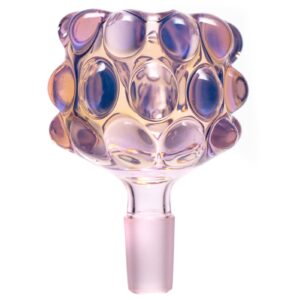 Shop Goo Roo Designs - 24" Hammer Bubbler - Transparent Purple & Purple Fume w/ Cobalt in australian