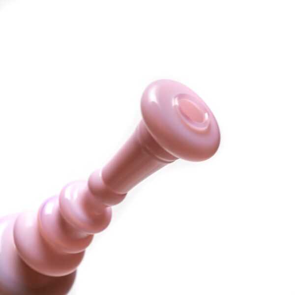 Shop Goo Roo Designs - 25" Hammer Bubbler - Milky Pink, Smoke & Fume in australian
