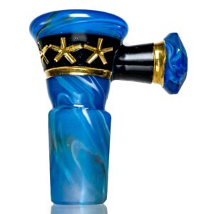 Shop Green T Glass - 18mm Slide - Stars & Water in australian