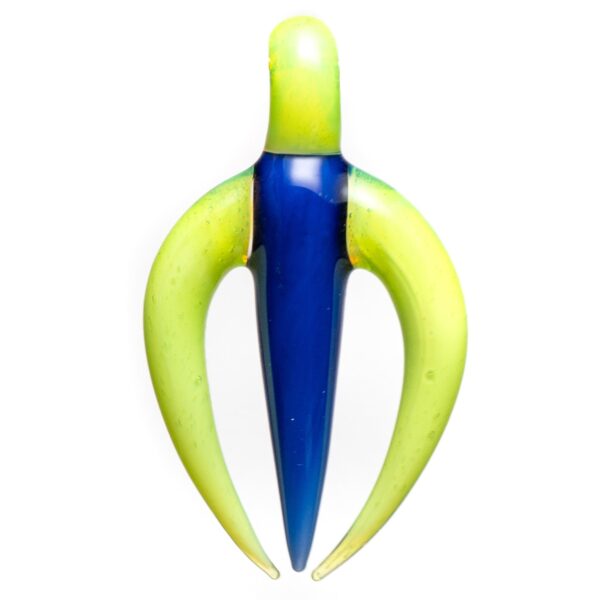 Shop Aaron Vigil - Horn Pendant - Slyme & Blue Cheese in australian