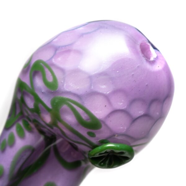 Shop Dellene Peralta - High Heel Shoe Pipe - Purple Honeycomb w/ Green & White in australian