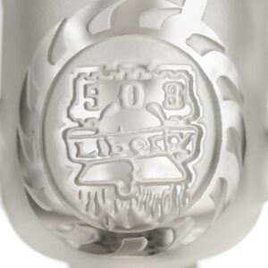 Shop Liberty - Horned Fixed Bubbler - Carved & Blasted Gears in australian