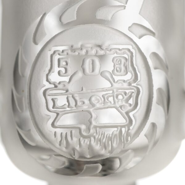 Shop Liberty - Horned Fixed Bubbler - Carved & Blasted Gears in australian