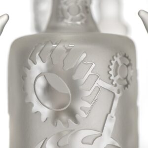 Shop Liberty - Horned Fixed Bubbler - Carved & Blasted Gears in australian