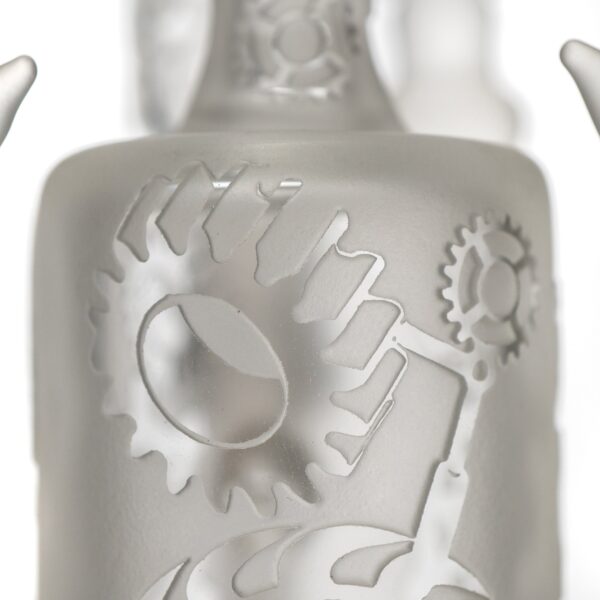 Shop Liberty - Horned Fixed Bubbler - Carved & Blasted Gears in australian