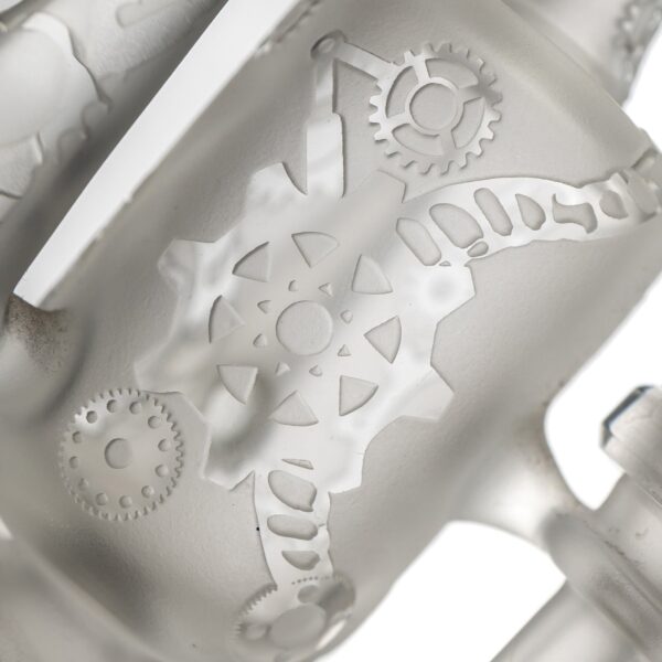 Shop Liberty - Horned Fixed Bubbler - Carved & Blasted Gears in australian