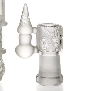 Shop Liberty - Horned Fixed Bubbler - Carved & Blasted Gears in australian